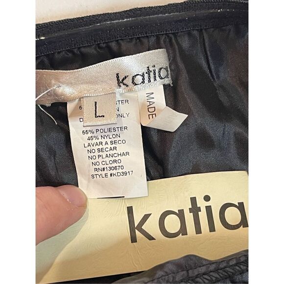 Katia women’s junior dress gems NWT black large - Picture 5 of 5